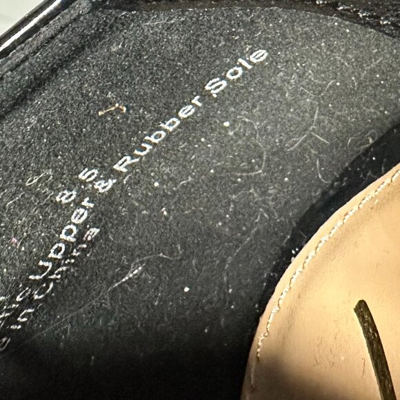 NWOT | s8.5 LuLus | Black | Patent Leather Platform Mary Janes - Picture 6 of 6